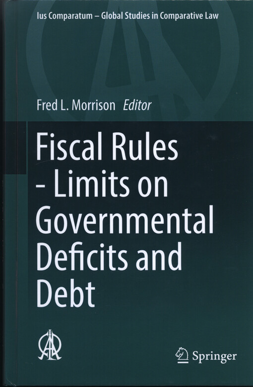 Fiscal rules - limits on governmental deficits and debt