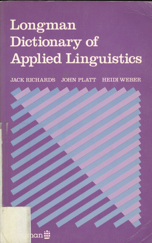 Longman dictionary of applied linguistics