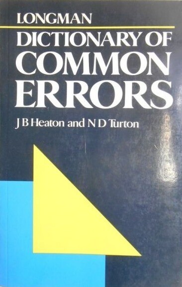 Longman dictionary of common errors