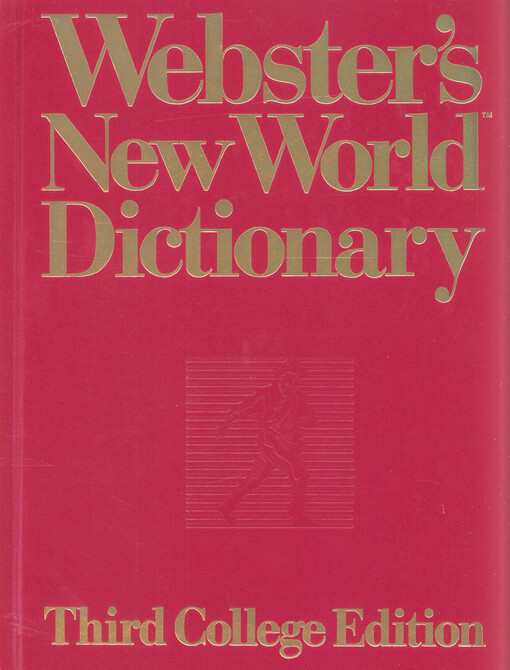 Webster's new world dictionary of American English