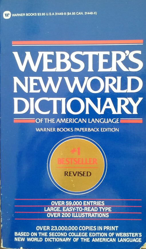 Webster's New World Dictionary of the American Language