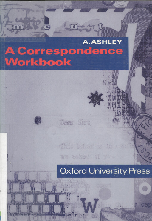 A correspondence workbook