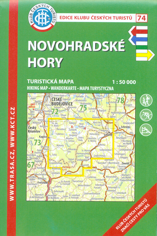 Novohradské hory : turistická mapa 1:50 000