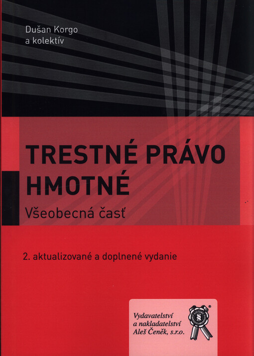 Trestné právo hmotné všeobecná časť