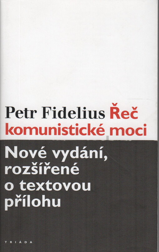 Řeč komunistické moci