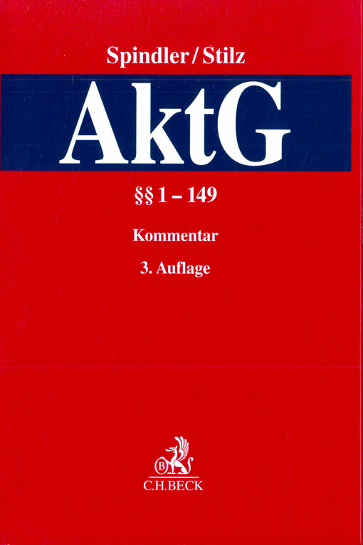 Kommentar zum Aktiengesetz. Band 1, §§ 1-149
