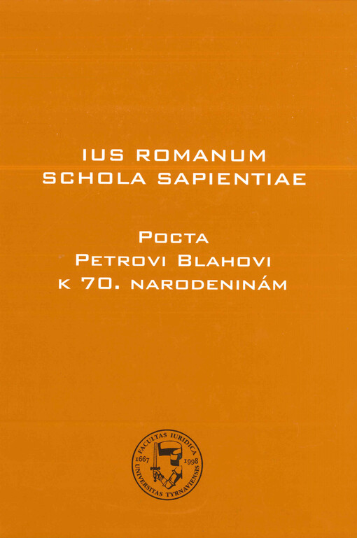 Pocta Petrovi Blahovi k 70. narodeninám