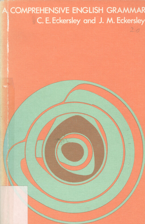 A comprehensive English grammar for foreign students