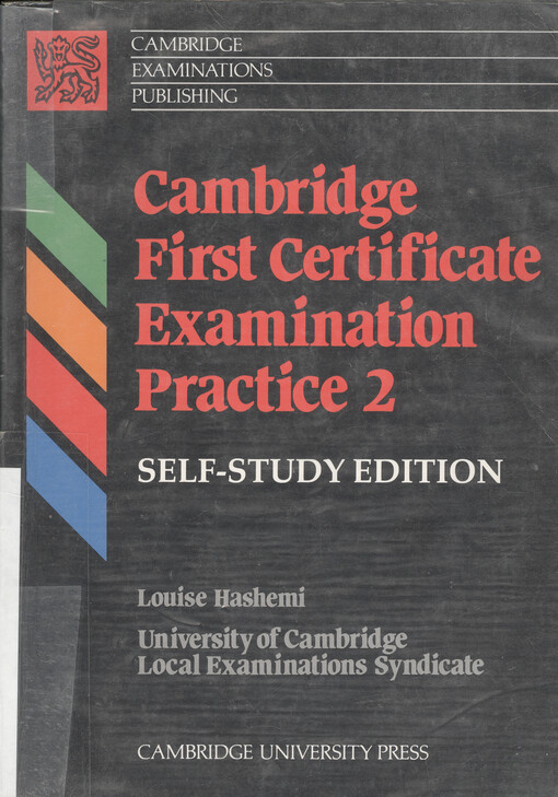 Cambridge First Certificate examination : practice 2