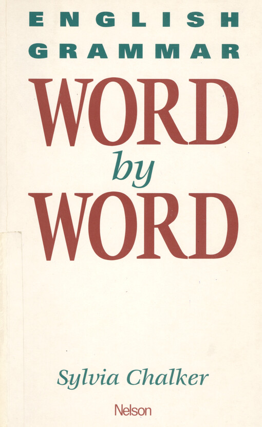 English grammar : word by word