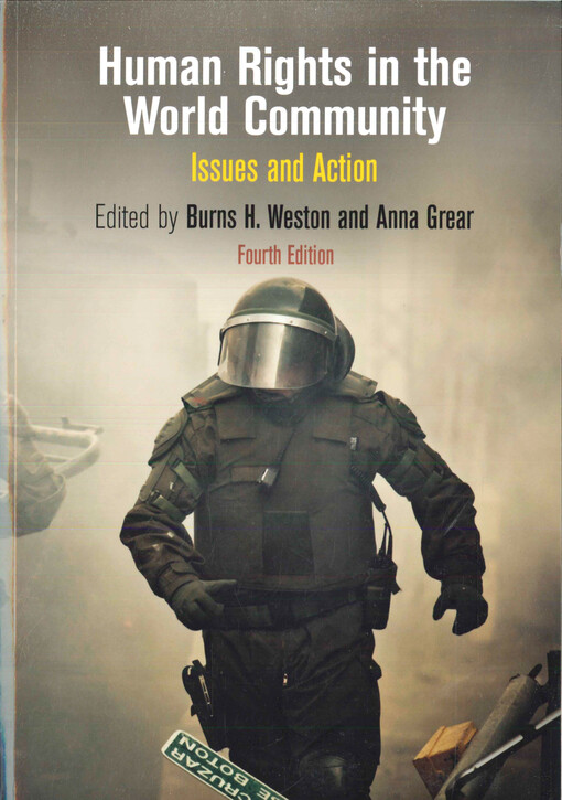 Human rights in the world community : issues and action
