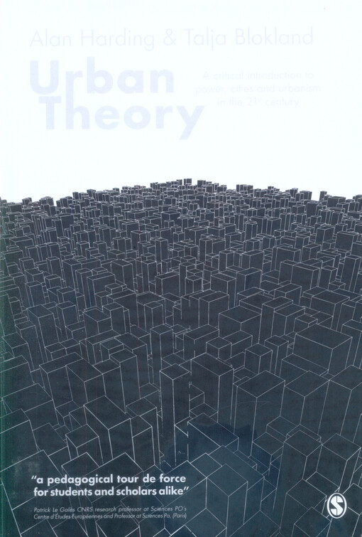 Urban theory : a critical introduction to power, cities and urbanism in the 21st century
