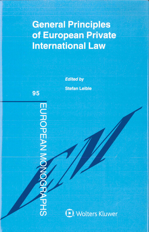 General principles of European private international law