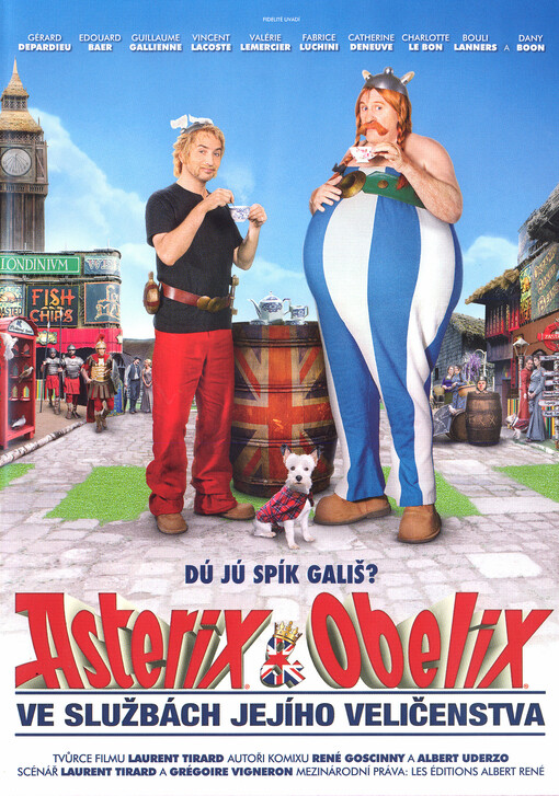 Asterix a Obelix ve službách Jejího Veličenstva