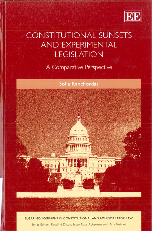 Constitutional sunsets and experimental legislation : a comparative perspective