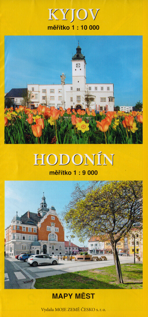 Hodonín ; Kyjov : mapy měst