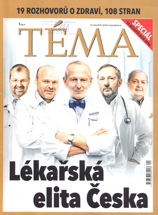  Lékařská elita Česka
