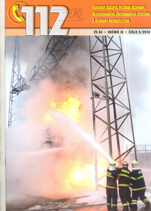 112 : odborný časopis požární ochrany, integrovaného záchranného systému a ochrany obyvatelstva
