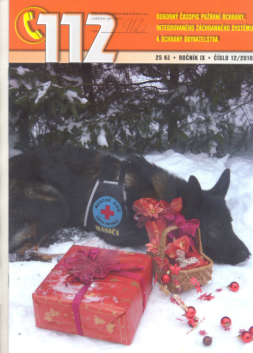 112 : odborný časopis požární ochrany, integrovaného záchranného systému a ochrany obyvatelstva