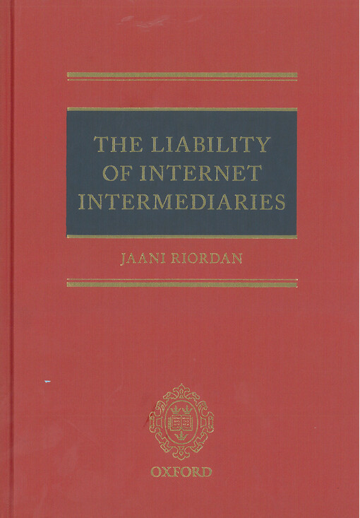 The liability of internet intermediaries