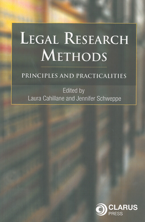 Legal research methods : principles and practicalities