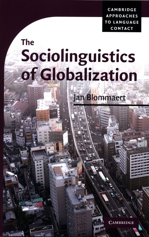 The sociolinguistics of globalization