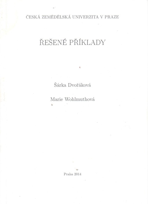 Řešené příklady