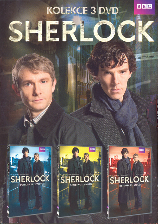 DVD Sherlock: Kompletní 1. sezóna