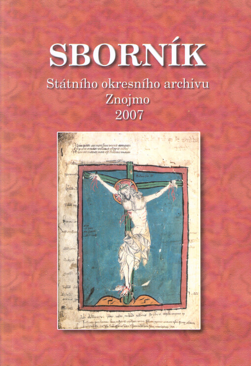 Sborník Státního okresního archivu Znojmo 2007