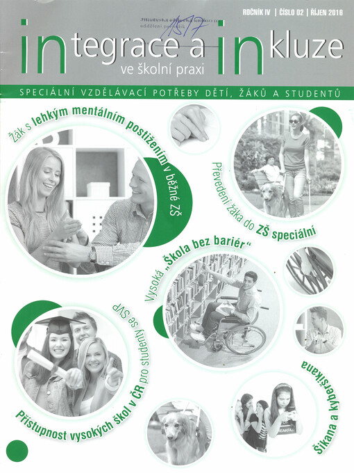Integrace a inkluze ve školní praxi : speciální vzdělávací potřeby dětí, žáků a studentů