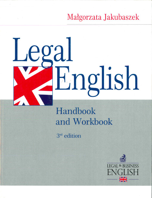 Legal English : handbook and workbook