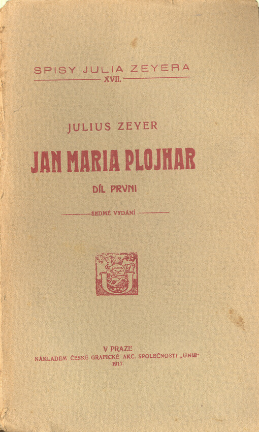 Jan Maria Plojhar. Díl první