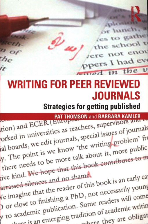 Writing for peer reviewed journals