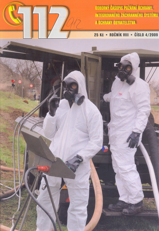 112 : odborný časopis požární ochrany, integrovaného záchranného systému a ochrany obyvatelstva