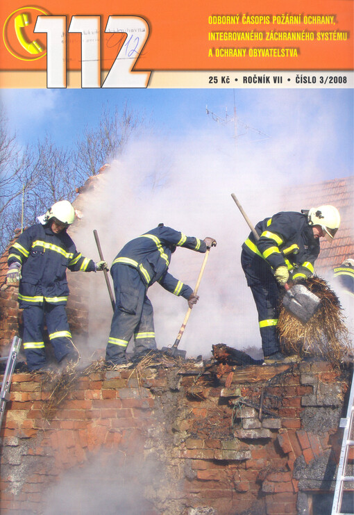 112 : odborný časopis požární ochrany, integrovaného záchranného systému a ochrany obyvatelstva