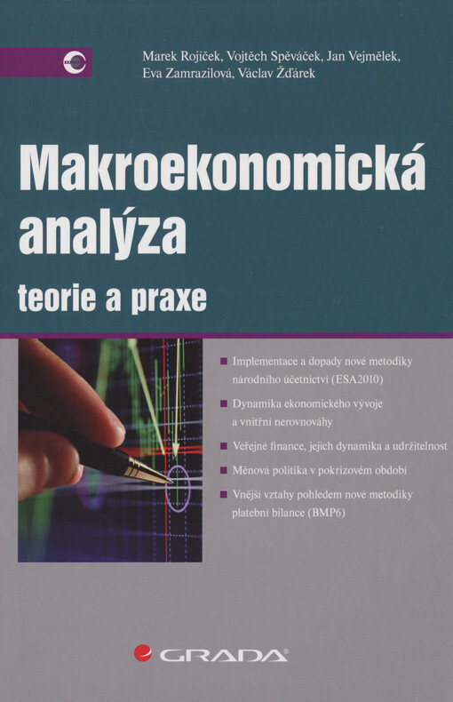 Makroekonomická analýza - teorie a praxe | Rojíček Marek, Spěváček Vojtěch, Vejmělek Jan, Zamrazilová Eva, Žďárek Václav - e-kniha