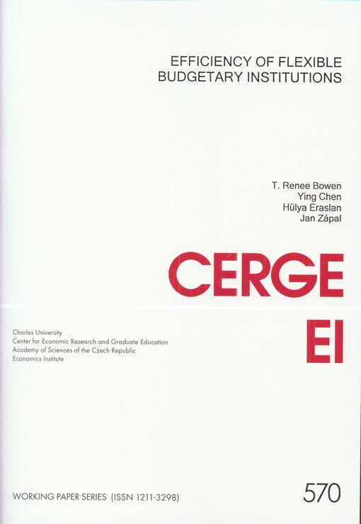 Efficiency of flexible budgetary institutions