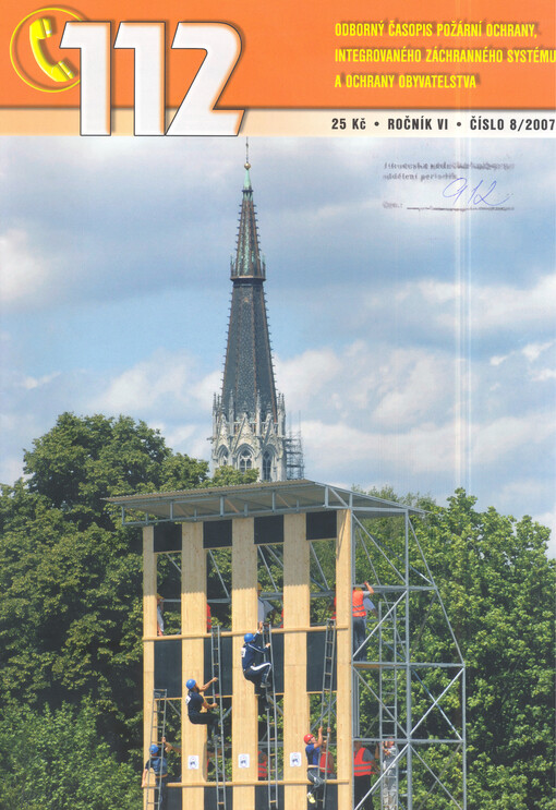 112 : odborný časopis požární ochrany, integrovaného záchranného systému a ochrany obyvatelstva