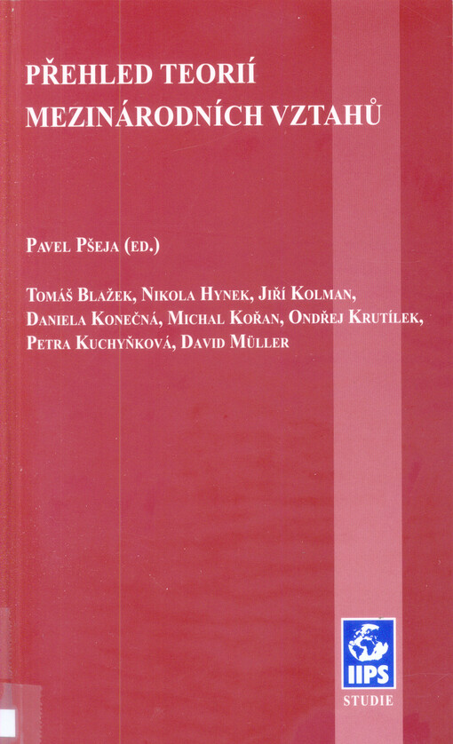 Přehled teorií mezinárodních vztahů
