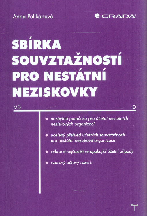 Sbírka souvztažností pro nestátní neziskovky | Pelikánová Anna - e-kniha