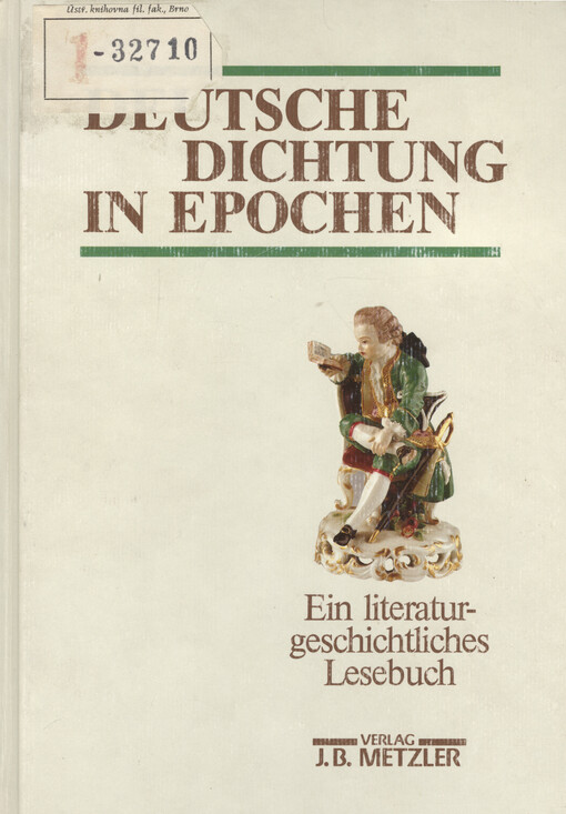 Deutsche Dichtung in Epochen :ein literaturgeschichtliches Lesebuch