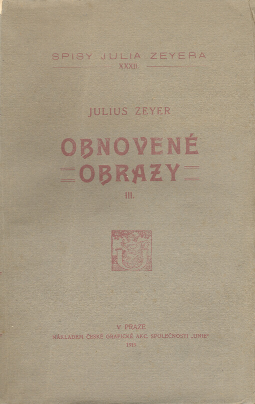 Obnovené obrazy.III, III.