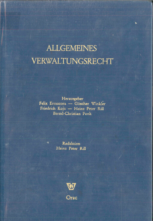 Allgemeines Verwaltungsrecht