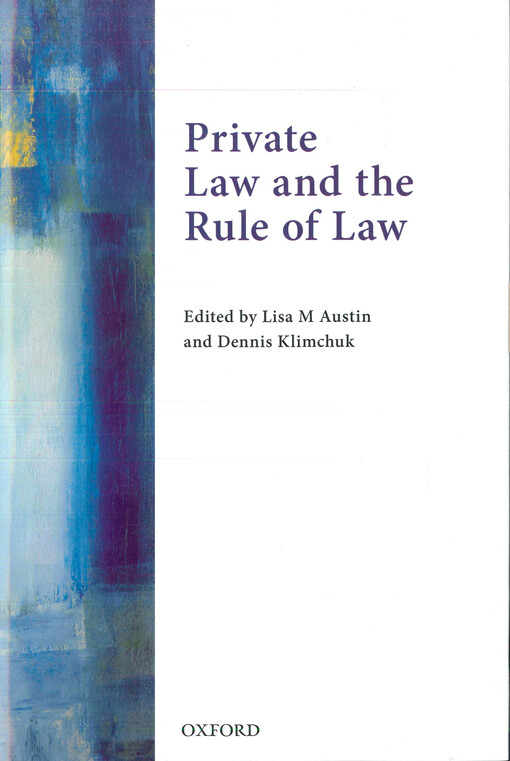 Private law and the rule of law