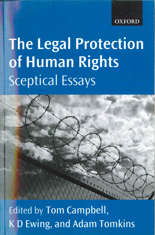 The legal protection of human rights : sceptical essays