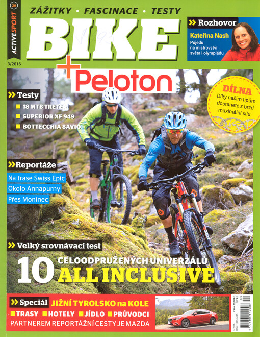 Bike :zážitky - fascinace - testy