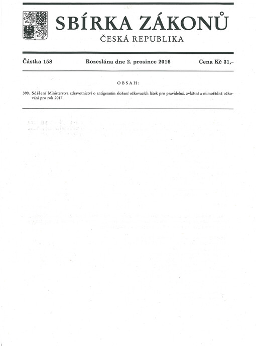  č. 158