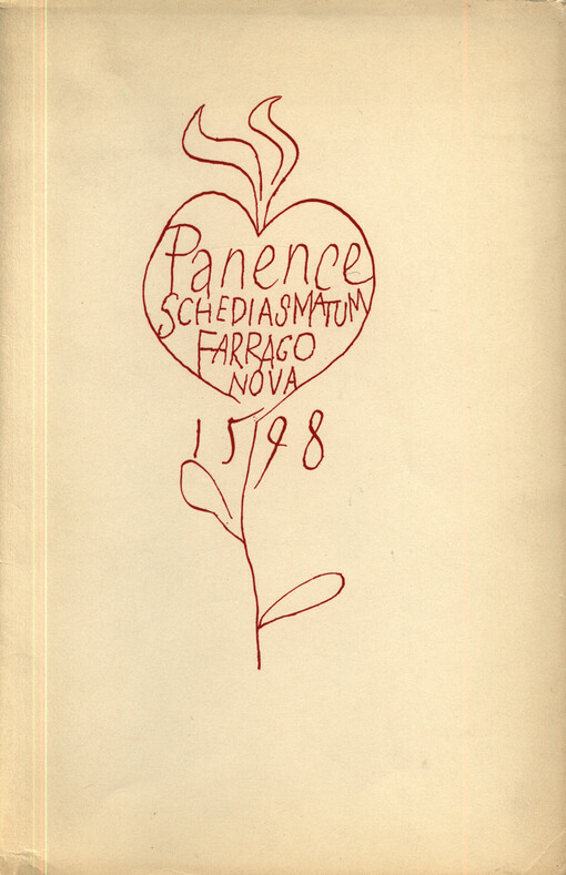 Panence : Schediasmatum farrago nova 1598