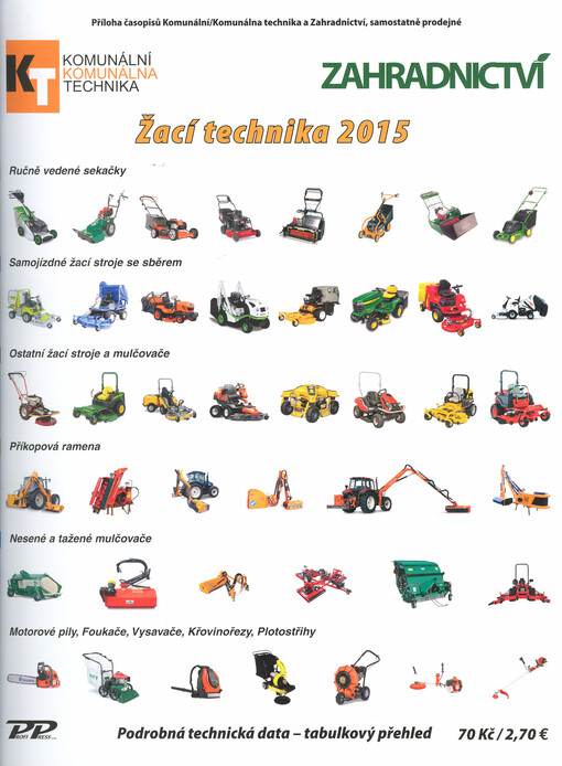  Příloha - Žací technika 2015