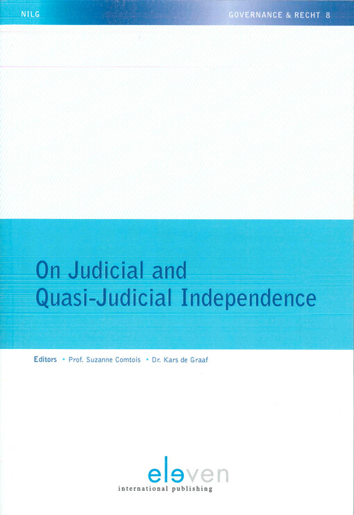 On judicial and quasi-judicial independence